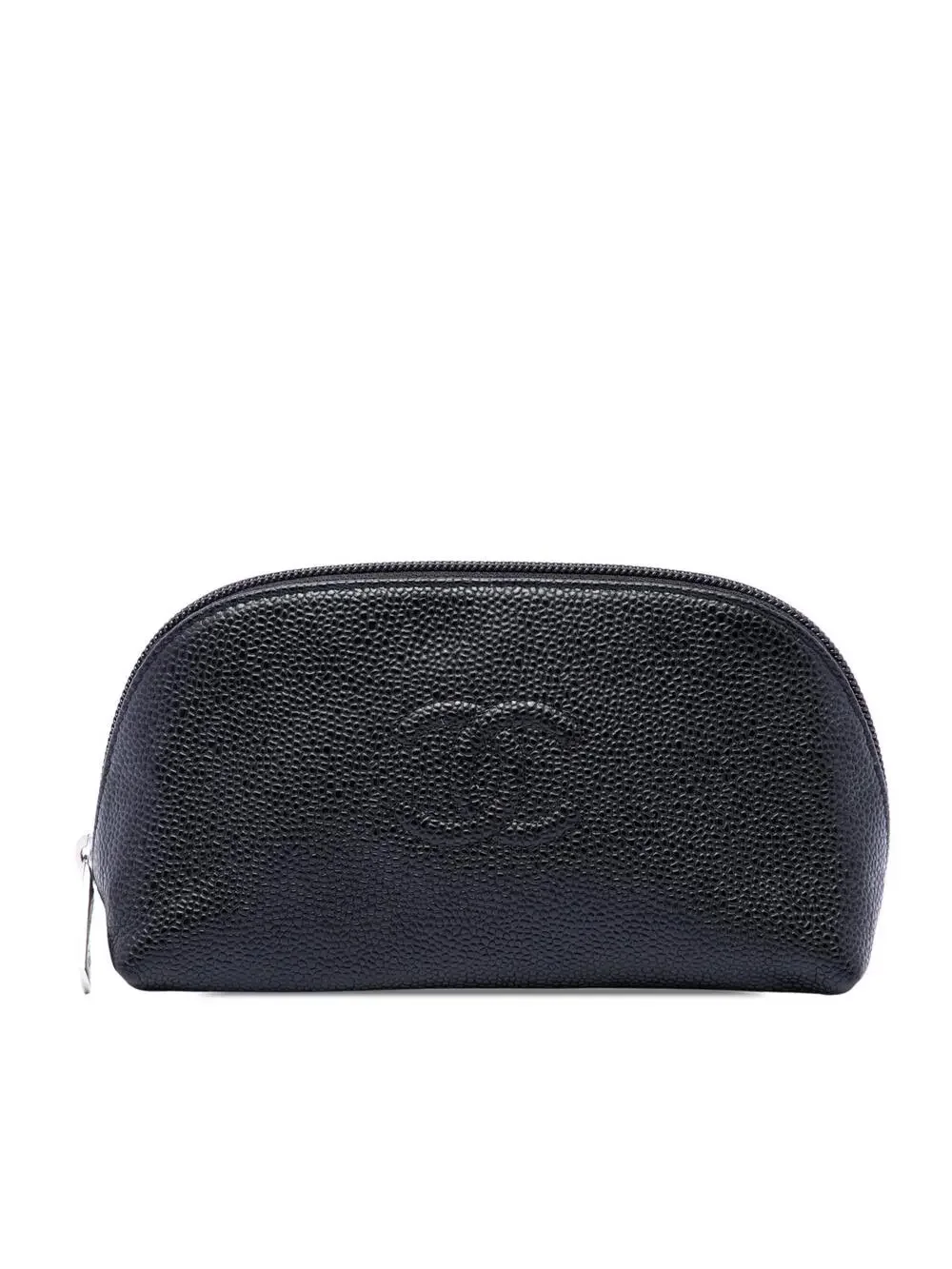 Chanel Cc Caviar Cosmetic Pouch Pre- #309276C95B